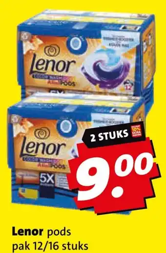 Boni Lenor pods aanbieding