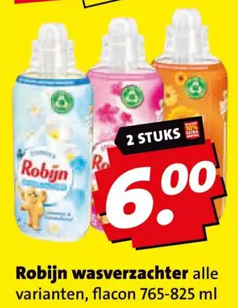 Boni Robijn wasverzachter aanbieding