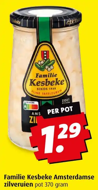 Boni Familie Kesbeke Amsterdamse zilveruien aanbieding