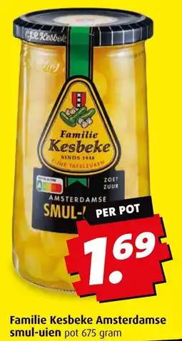 Boni Familie Kesbeke Amsterdamse smul uien aanbieding