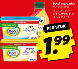 Boni Becel margarine aanbieding