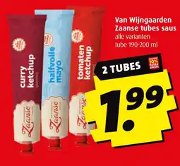 Boni Van Wijngaarden Zaanse tubes saus aanbieding