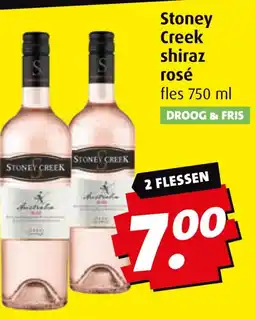 Boni Stoney Creek shiraz rosé aanbieding