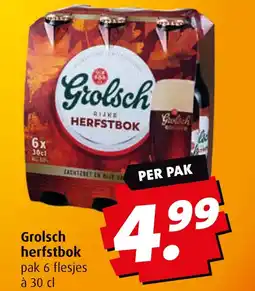 Boni Grolsch herfstbok aanbieding