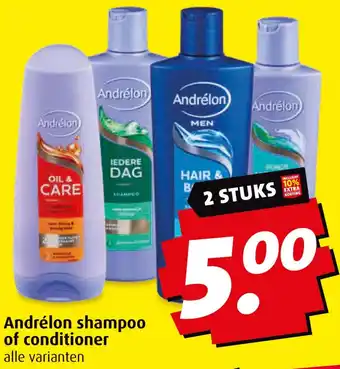 Boni Andrélon shampoo of conditioner aanbieding