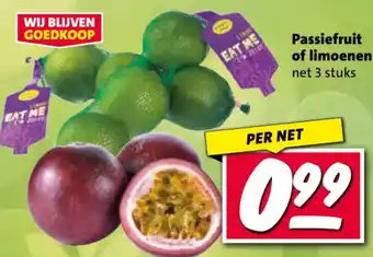 Nettorama Passiefruit of limoenen aanbieding