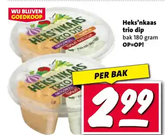 Nettorama Heks'nkaas trio dip aanbieding