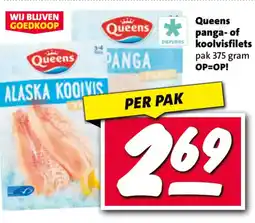 Nettorama Queens panga- of koolvisfilets aanbieding