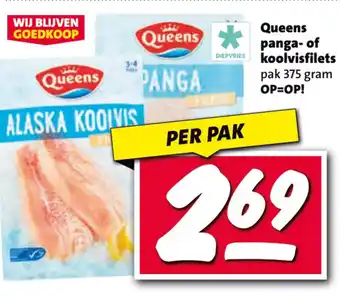 Nettorama Queens panga- of koolvisfilets aanbieding