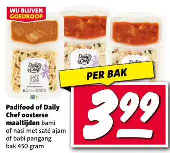 Nettorama Padifood of Daily Chef oosterse maaltijden aanbieding