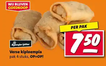 Nettorama Verse kiploempia aanbieding