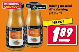 Nettorama Honing mosterd dille dressing aanbieding