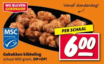 Nettorama Gebakken kibbeling aanbieding