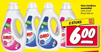 Nettorama Omo vloeibaar wasmiddel aanbieding