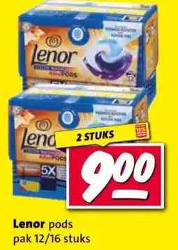 Nettorama Lenor pods aanbieding