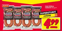 Nettorama Unox Gelderse rookworst aanbieding