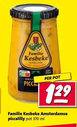Nettorama Familie Kesbeke Amsterdamse piccalilly aanbieding