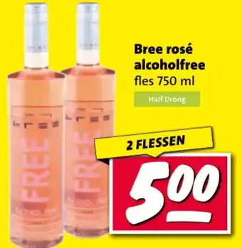 Nettorama Bree rosé alcoholfree aanbieding