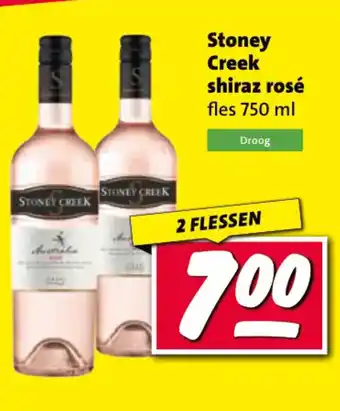 Nettorama Stoney Creek shiraz rosé aanbieding