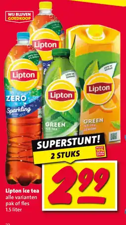 Nettorama Lipton ice tea aanbieding