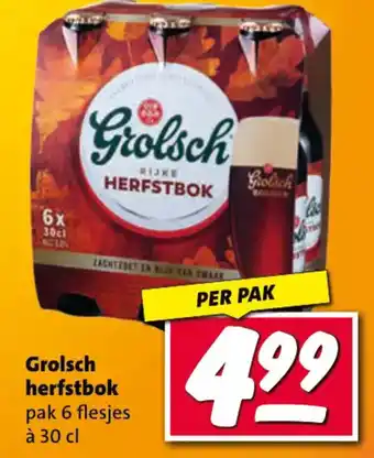 Nettorama Grolsch herfstbok aanbieding