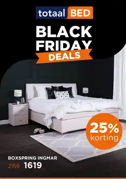 TotaalBED Boxspring Ingmar aanbieding