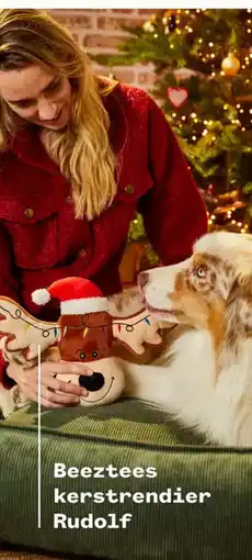 Welkoop Beeztees kerstrendier Rudolf aanbieding