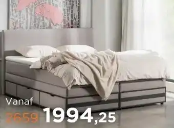 TotaalBED Opbergboxspring Dortmund met lade aanbieding