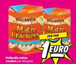 Nettorama Hollandia matze crackers aanbieding