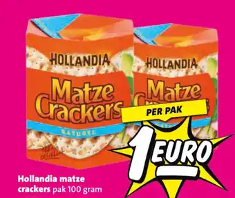 Nettorama Hollandia matze crackers aanbieding