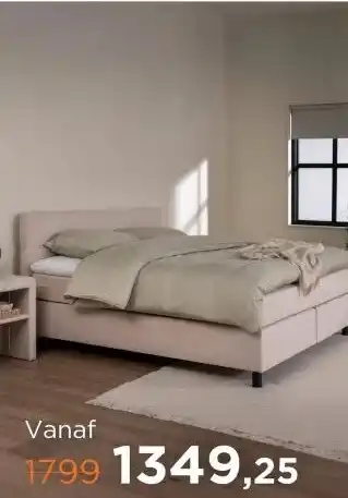 TotaalBED Boxspring Pisa vita aanbieding