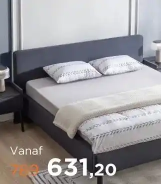 TotaalBED Bed Antwerpen | 140 x 200 cm | Challenger 752, donkerblauw aanbieding