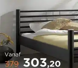 TotaalBED Bed Davos | 140 x 220 cm | Antraciet aanbieding