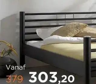 TotaalBED Bed Davos | 140 x 220 cm | Antraciet aanbieding