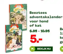 Welkoop Beerfees adventskalender voor hond of kat aanbieding