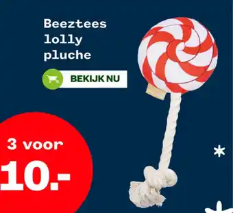 Welkoop Beeztees lolly pluche aanbieding