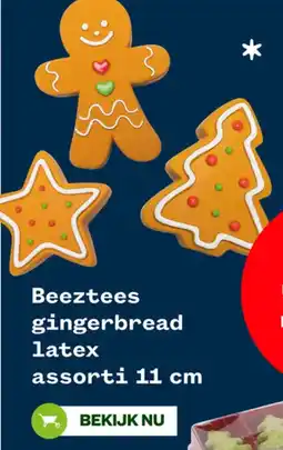Welkoop Beeztees gingerbread latex assorti aanbieding