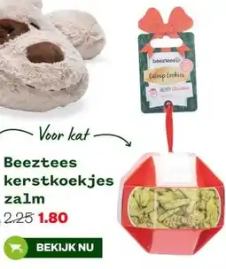 Welkoop Beeztees kerstkoekjes zalm aanbieding