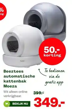 Welkoop Beeztees automatische kattenbak aanbieding