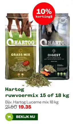 Welkoop Hartog ruwvoermix aanbieding