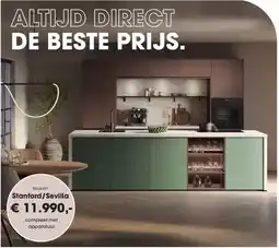 Superkeukens keuken Stanford/Sevilla aanbieding