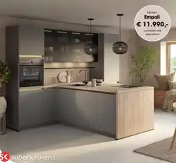 Superkeukens keuken Empoli aanbieding