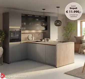 Superkeukens keuken Empoli aanbieding
