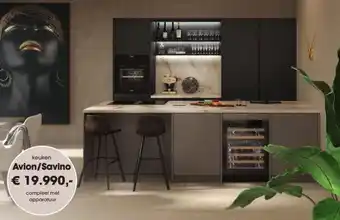 Superkeukens keuken Avion/Savino aanbieding
