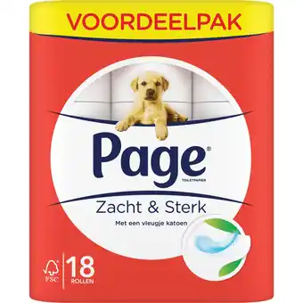 Dirk Page Toiletpapier 18 rollen zacht & sterk aanbieding