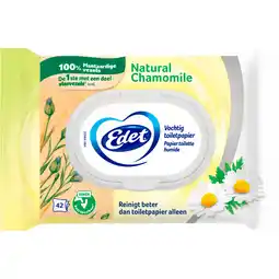 Dirk Edet Vochtig toiletpapier kamille 42 Stuks aanbieding