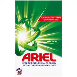 Dirk Ariel Poeder wasmiddel original 40 wasbeurten aanbieding