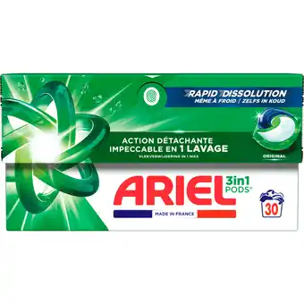 Dirk Ariel Wasmiddel pods 3 in 1 original aanbieding