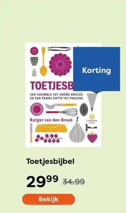 The Read Shop Toetjesbijbel aanbieding