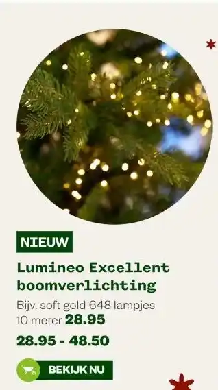 Welkoop Lumineo Excellent boomverlichting aanbieding